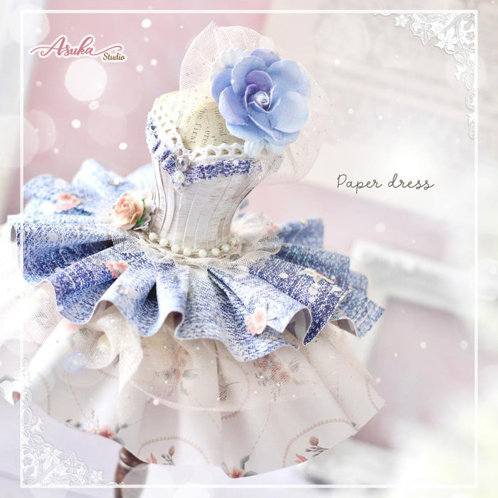 Memory Place - Trim Sheer Glitter Ribbon 2.3"X 1yd - Snow/ Vanilla. Available at Embellish Away located in Bowmanville Ontario Canada. Example by brand ambassador.