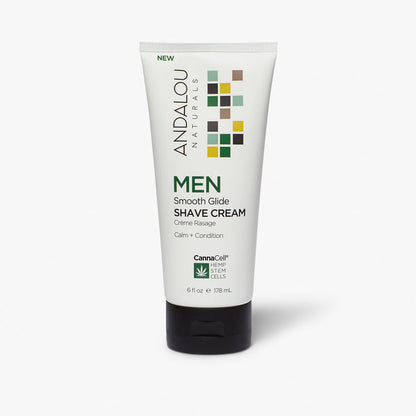 MEN Smooth Glide Shave Cream - Andalou Naturals US