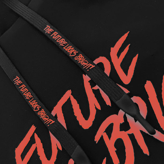 Men's Future Looks Bright Red Lion Shield Premium Pullover Hoodie