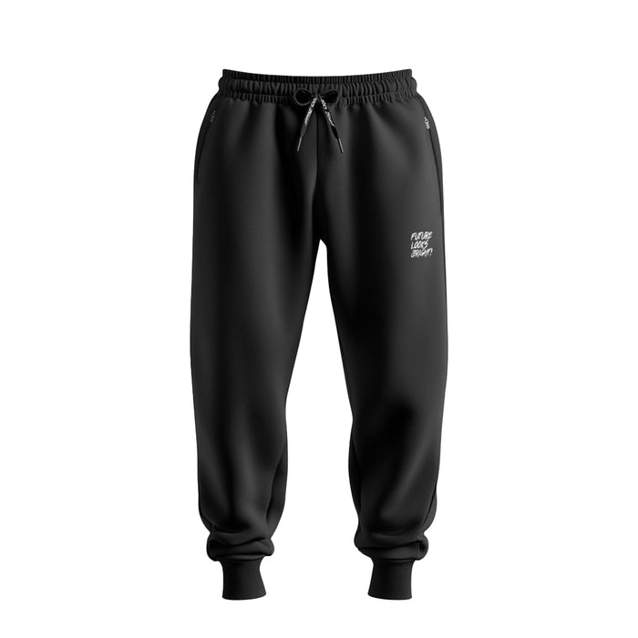 Men's Future Looks Bright White Lion Shield Premium Jogger Pants