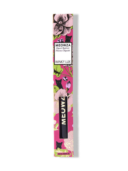 meowza liquid eyeliner box on white background