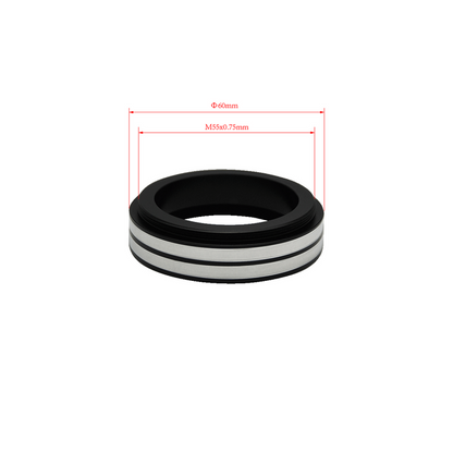 Metal Ring Light Adapter for Stereo Microscopes, 55mm Thread (No Cover Glass) SZ02044912