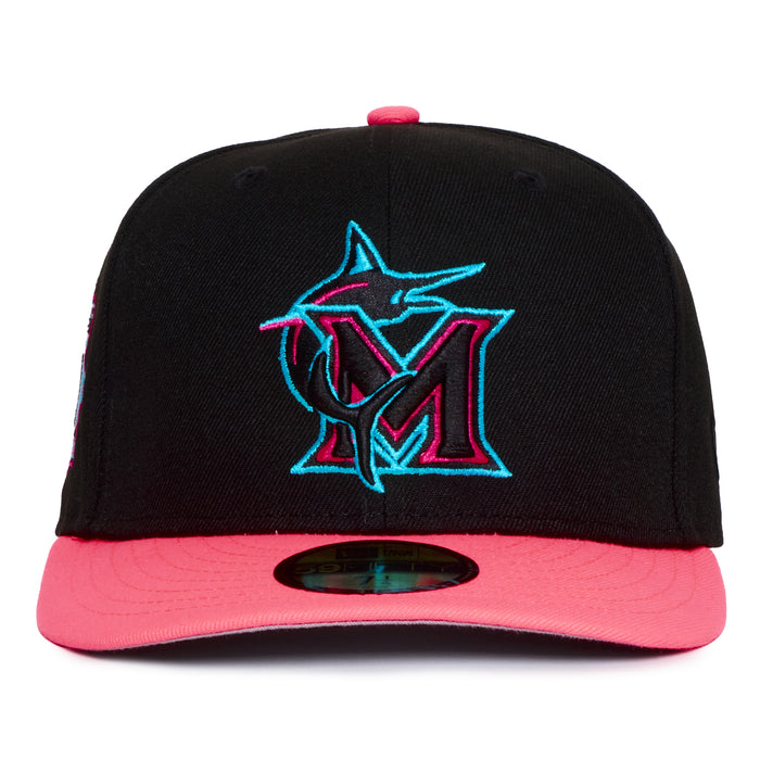 Miami Marlins Black & Pink 30th Anniversary Grey uv