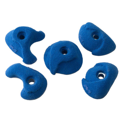 Micro Climbing Holds - Blue Ribbon 5 Pack - B, Blue