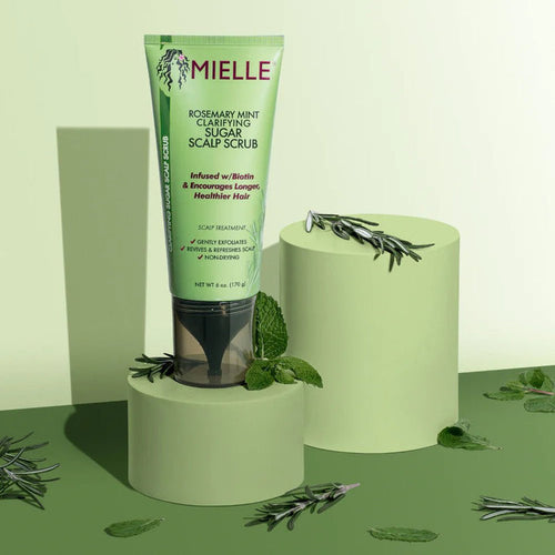 Mielle Rosemary Mint Clarifying Sugar Scalp Scrub 6oz/ 170g - ikatehouse