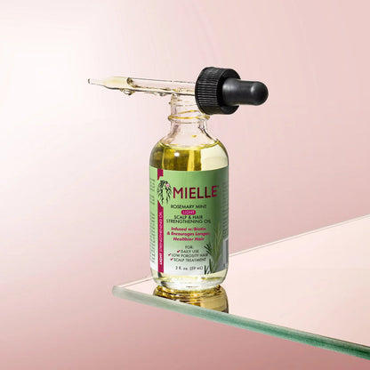 Mielle Rosemary Mint Light Scalp & Hair Strengthening Oil 2oz/ 59ml - ikatehouse
