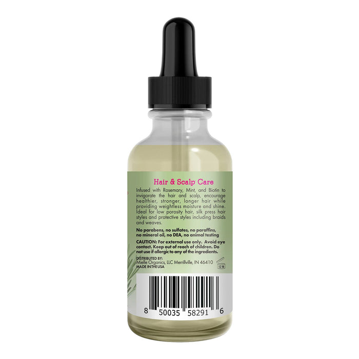 Mielle Rosemary Mint Light Scalp & Hair Strengthening Oil 2oz/ 59ml - ikatehouse