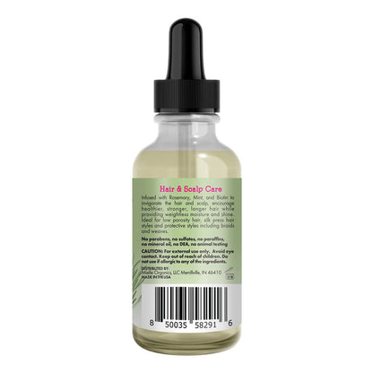 Mielle Rosemary Mint Light Scalp & Hair Strengthening Oil 2oz/ 59ml - ikatehouse