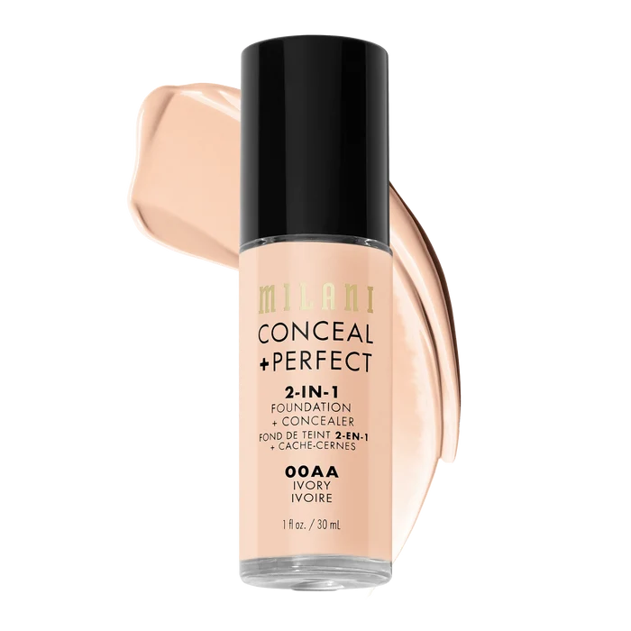 Milani Cosmétics Conceal+ Perfect 2 in 1 Foundation and Concealer