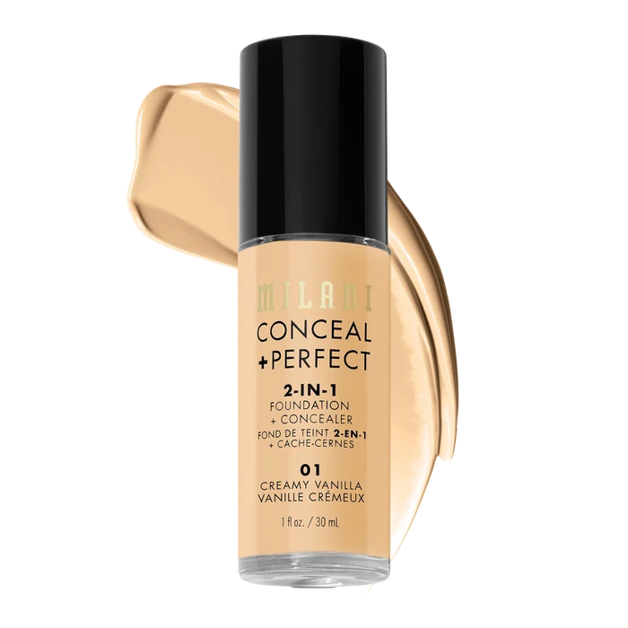 Milani Cosmétics Conceal+ Perfect 2 in 1 Foundation and Concealer