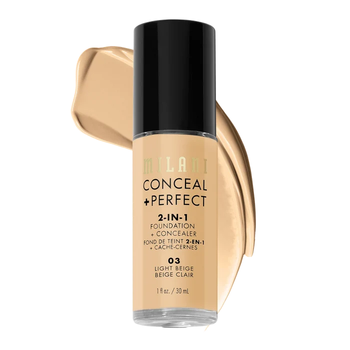 Milani Cosmétics Conceal+ Perfect 2 in 1 Foundation and Concealer