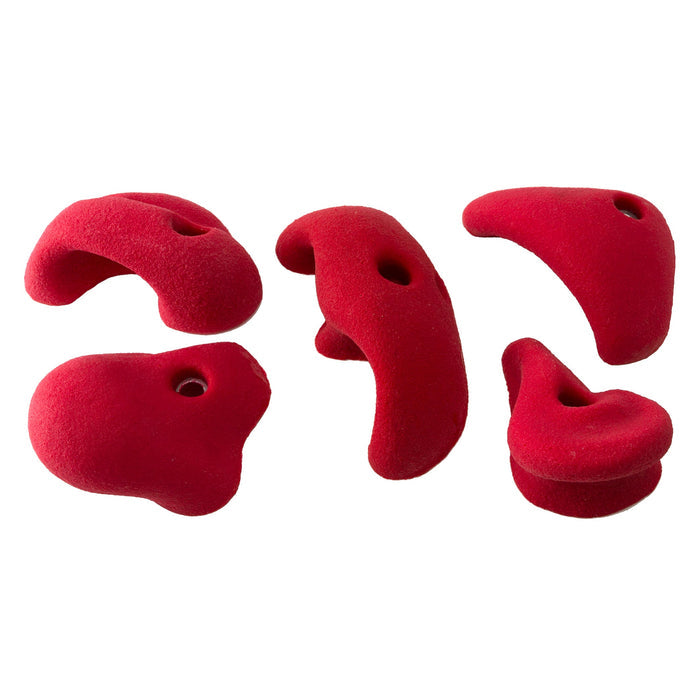 Mini Jugs Holds - All American 5 Pack A, Red