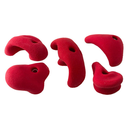 Mini Jugs Holds - All American 5 Pack A, Red