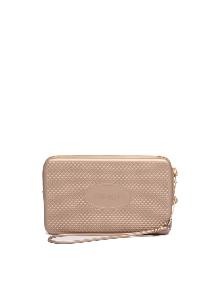 HAVAIANAS Mini pochette metallic champagne<BR/> R4141386 MINI METALLIC-7710