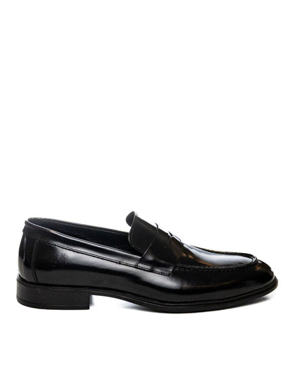 PICCADILLY Mocassino spazzolaot nero 40414 ABRAS-NERO