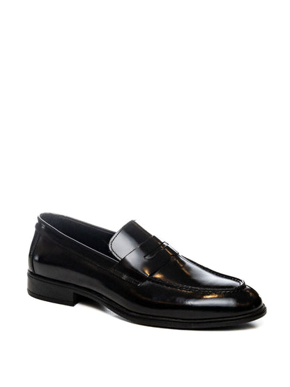 PICCADILLY Mocassino spazzolaot nero 40414 ABRAS-NERO