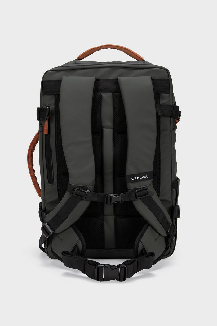 Mochila Travel Baku L Reciclada Verde 44L.