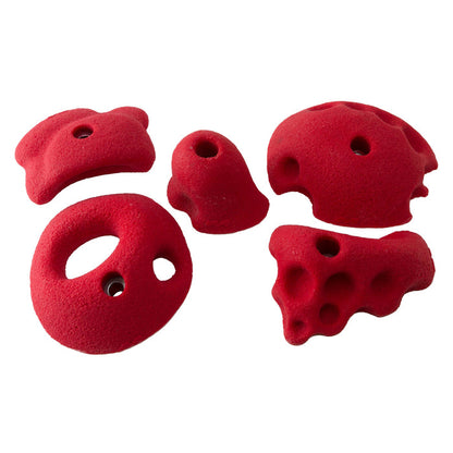 Modulars Climbing Holds - All American 5 Pack A, Red