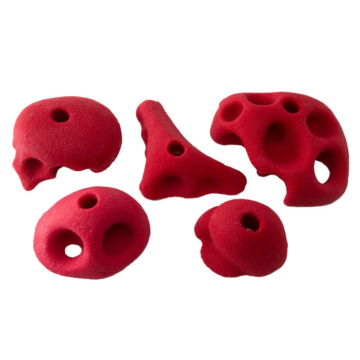 Modulars Climbing Holds - All American 5 Pack B, Red