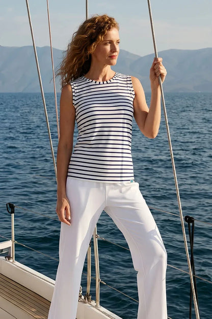 Color_White/Navy Stripe