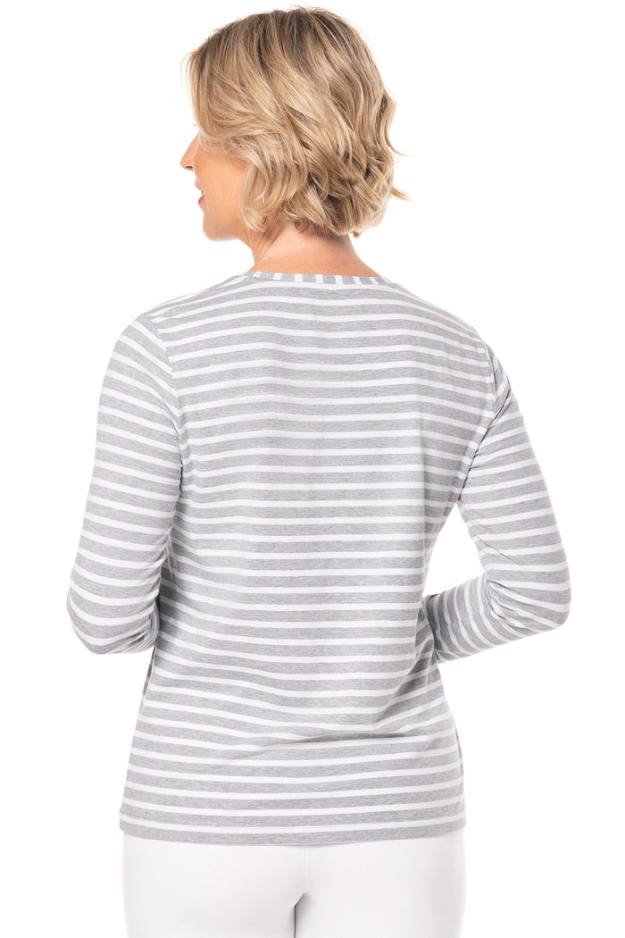 Color_Grey/White Stripe