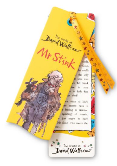 'Mr Stink' Bookmark - The World of David Walliams