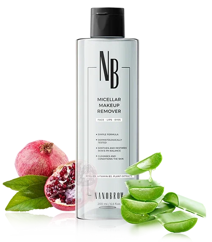 Nanobrow Micellar Makeup Remover 200ml