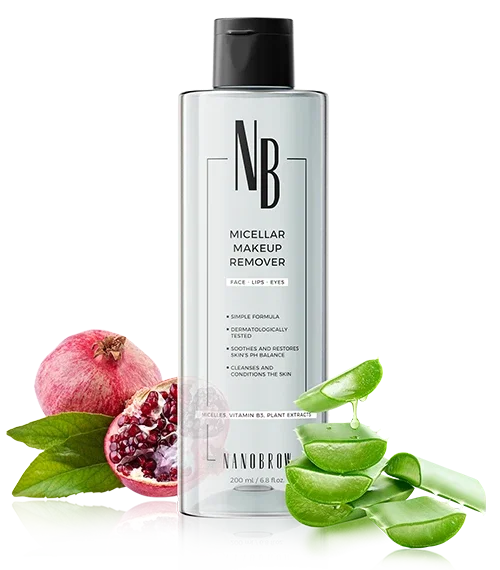 Nanobrow Micellar Makeup Remover 200ml