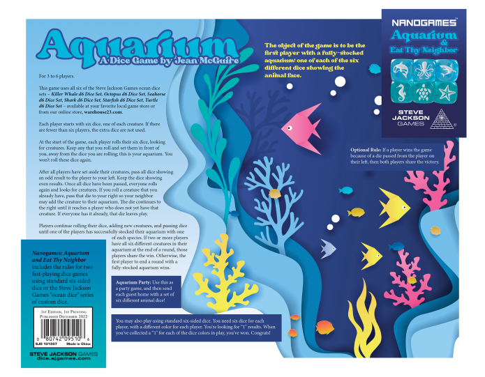 Nanogames: Aquarium and Eat Thy Neighbor