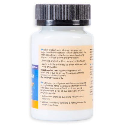 Natural Finish Clay Sealer Signature 120ml (2.02 US fl.oz)