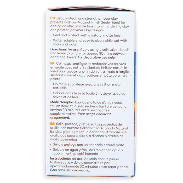 Natural Finish Clay Sealer Signature 120ml (2.02 US fl.oz)