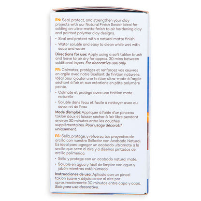 Natural Finish Clay Sealer Signature 120ml (2.02 US fl.oz)