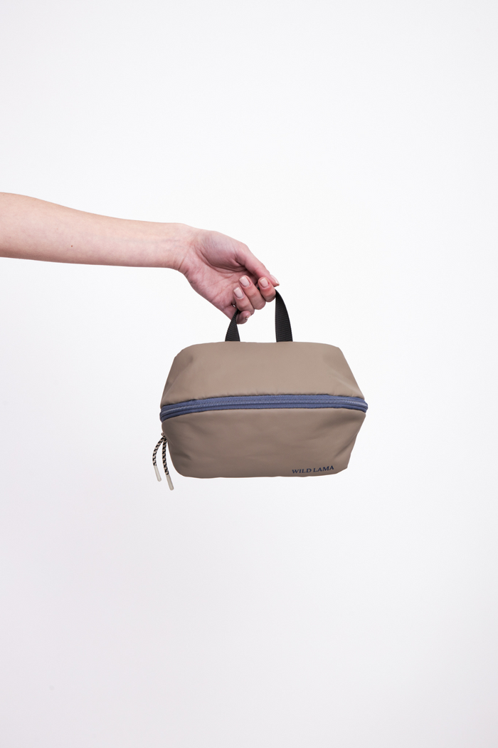 Neceser Travel Jackie Reciclado Beige 4L.