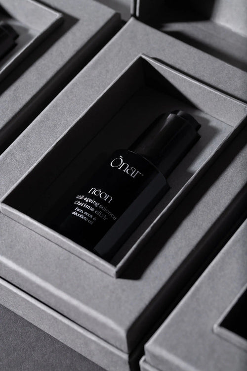 neon Charisma Well-Aging Elixir by ONAR Wellness – skin radiance & longevity boosting actives, neuroscience, well-ageing, antioxidants, firming, skin comfort