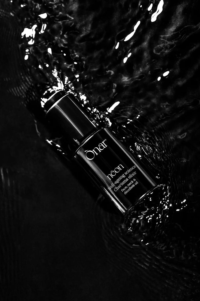 neon Charisma Well-Aging Elixir by ONAR Wellness – skin radiance & longevity boosting actives, neuroscience, well-ageing, antioxidants, firming, skin comfort