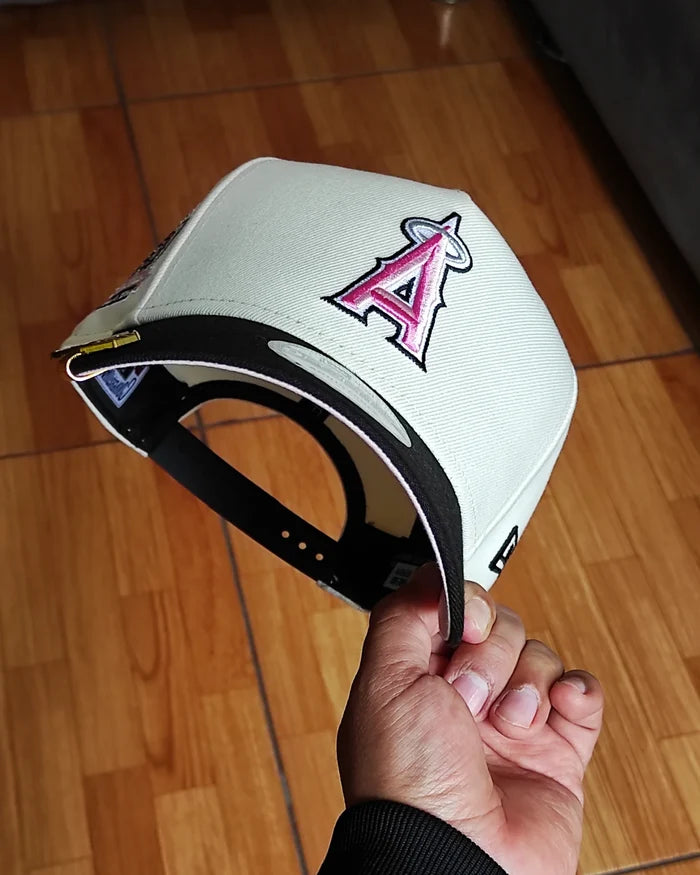 New Era Anaheim Angels 50 TH aniversario Chrome black 9FORTY A-FRAME