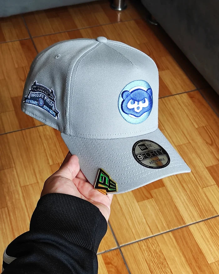 New Era Chicago Cubs 100 th aniversario icy 🧊 gray 9FORTY A-FRAME