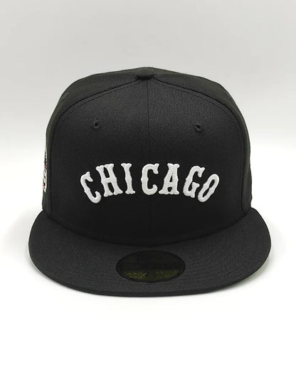 New Era Chicago White Sox comiskey park black throwback edition 59fifty fitted hat