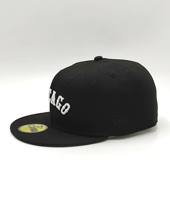 New Era Chicago White Sox comiskey park black throwback edition 59fifty fitted hat