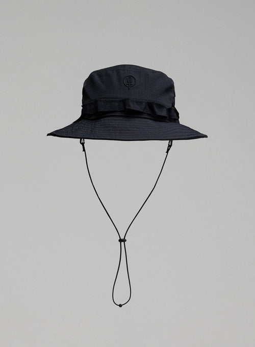 Hem Studio Image of accessory, New Era Desert Bucket Hat in Obsidian Black (SS Accessory)