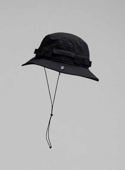 Hem Studio Image of accessory, New Era Desert Bucket Hat in Obsidian Black (SS Accessory)