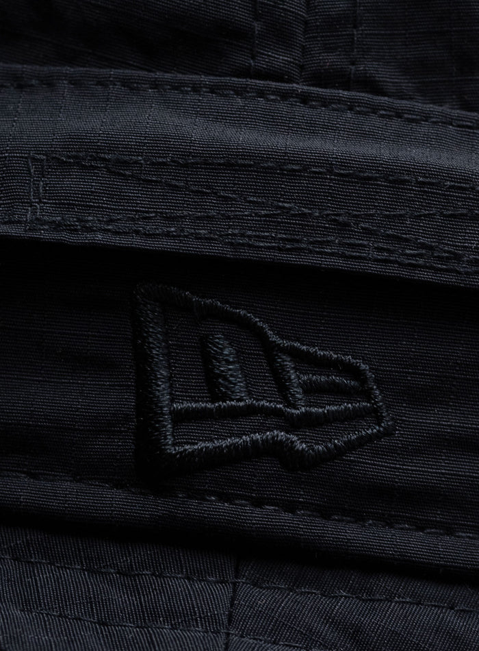 Hem Studio Image of accessory, New Era Desert Bucket Hat in Obsidian Black (SS Accessory)
