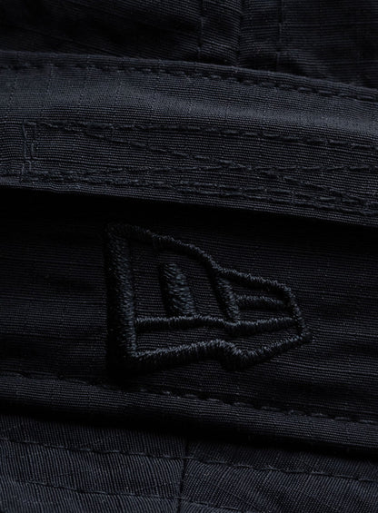 Hem Studio Image of accessory, New Era Desert Bucket Hat in Obsidian Black (SS Accessory)