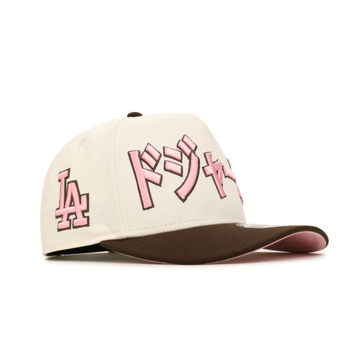 New era Los Angeles Dodgers Chrome Walnut 2 Tone LA Logo SP 9Fifty A-Frame Snapback