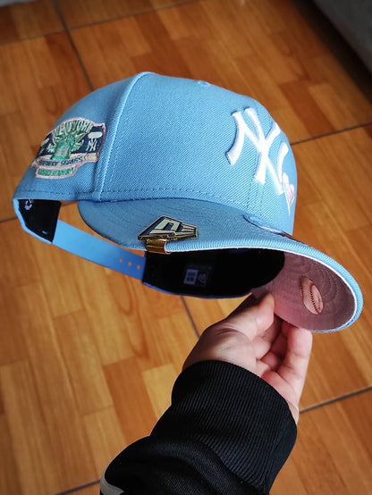 New Era New York Yankees hesrt sky/pink 9fifty snapback