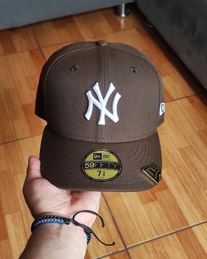 New Era New York Yankees marrón 59 fifty fitted
