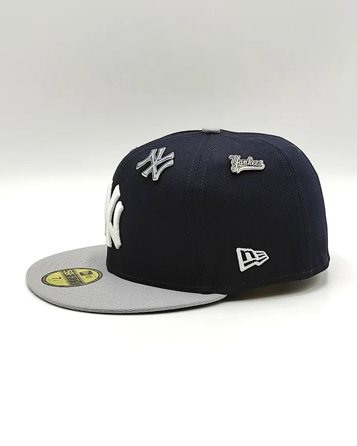 New Era New York Yankees MLB pin badge 59fifty fitted