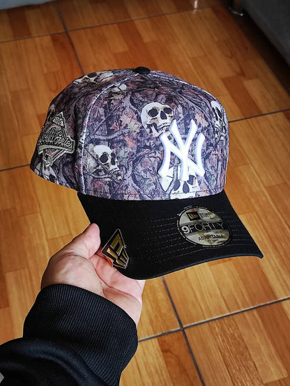 New era New York Yankees SKULL ☠️ 9FORTY A-FRAME hat