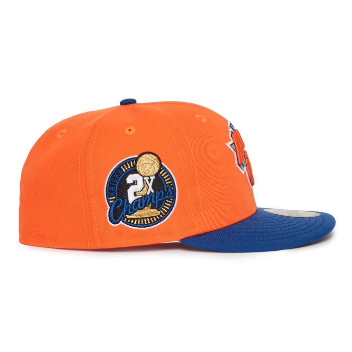 New York Knicks Orange and Royal 2X Champs