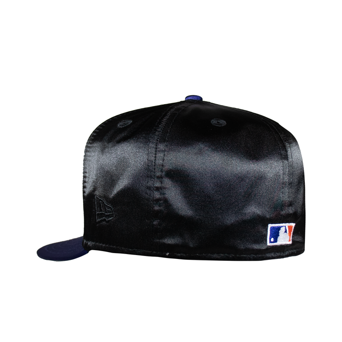 New York Mets Black & Dark Royal Satin 50Th Anniversary Green UV